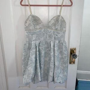 For Love and Lemons Dress Ice Blue